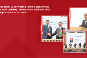Kapital Bank Qarabağ Universitetinin tələbələri üçün təqaüd proqramına start verdi