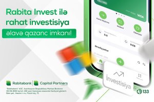 RABİTƏBANK İLƏ RAHAT İNVESTİSİYA İMKANI