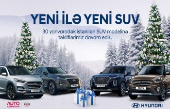 Rəsmi Hyundai-da “Yeni il müjdəsi” kampaniyası yanvarda da davam edəcək