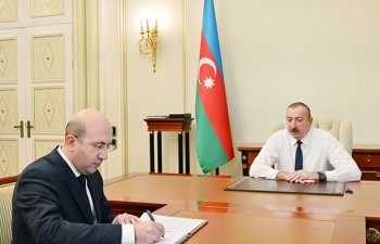 Prezident Dövlət Şəhərsalma və Arxitektura Komitəsinin yeni sədrini qəbul edib