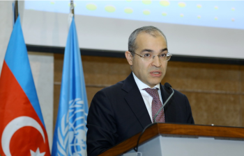 Mikayıl Cabbarov: “Mövcud strateji sənədlər Dayanıqlı İnkişaf Məqsədlərinə 70% uyğundur\