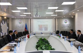 Vüsal Qasımlı Türkiyənin Azərbaycandakı səfiri Erkan Özoralı qəbul edib