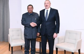 Prezident İlham Əliyev ilə OPEC-in baş katibi Məhəmməd Barkindonun görüşü olub