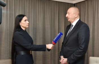 Azərbaycan Prezidenti İlham Əliyevin Rusiyanın “Rossiya-24” televiziya kanalına müsahibəsi