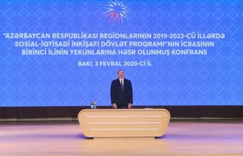 Bakıda prezidentin iştirakı ilə - KONFRANS KEÇİRİLİR