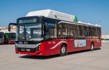 Bakıya 300 ədəd 18 metrlik avtobus gətirilib