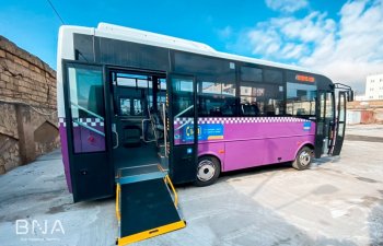 Bakıda bu marşrut xəttinə yeni avtobuslar cəlb edilib