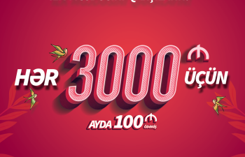 3000 manat alın, ayda 100 manat ödəyin!