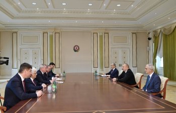 Azərbaycan Prezidenti Rostovun qubernatorunu qəbul etdi