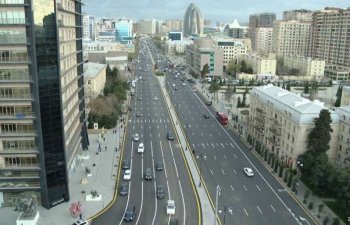 Bakının mərkəzi küçələrindən birində hərəkət məhdudlaşdırılacaq