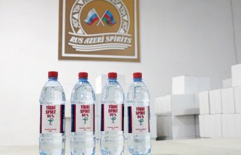 Qusarda yerləşən zavod tibbi spirt istehsalına başladı