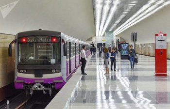 Bakı metrosundan istifadə edənlərin sayı 7% artıb
