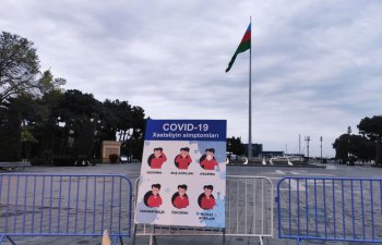 Dənizkənarı Bulvar ərazisində xəbərdaredici lövhələr yerləşdirilib - FOTO