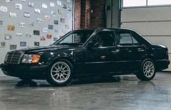 BMW mühərriki ilə təchiz edilmiş Mercedes-Benz E300 sedanı