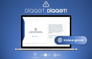 Dövlət Agentliyindən icaze.e-gov.az portalı ilə bağlı xəbərdarlıq
