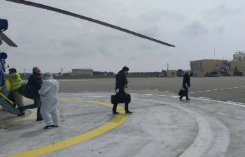 Dənizdə çalışan neftçilərin növbə dəyişməsinə başlanılıb
