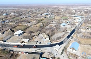 36 km-lik avtomobil yolu yenidən qurulur