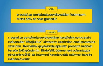 Yardımla bağlı ən çox verilən sualların - CAVABI