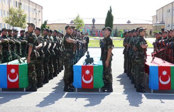 Ordudan təxris başlayıb