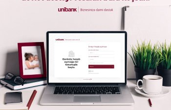 Dövlətdən maliyyə dəstəyi alan sahibkarlara Unibankdan rahat təklif: hesabı banka gəlmədən açın!