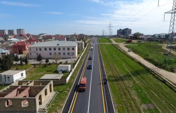 Abşeronda uzunluğu 29.2 km olan 23 küçə və yol təmir olunur