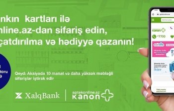 Xalq Bank kartları ilə pulsuz çatdırılma və hədiyyə qazanın!