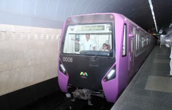 Rusiyadan Bakıya yeni metro vaqonları yola salındı