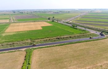 Salyanda  uzunluğu 11 km olan yol yenidən qurulur