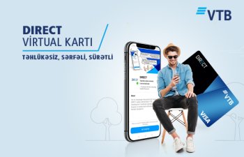 DİRECT virtual kartı: təhlükəsiz, sərfəli, sürətli