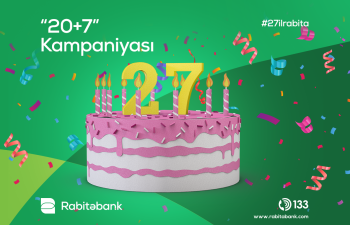 “Rabitəbank”ın 27-ci yaşında hər kəsi sevindirən kampaniya!