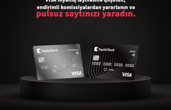 Kapital Bank Visa kartlarına endirim verən partnyorlara əlverişli imkanlar təqdim edir