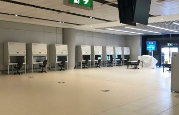 İstanbul hava limanında koronavirus test mərkəzi yaradılıb