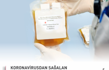 Mərkəzi Qan Bankı koronavirusdan sağalan şəxslərə yenidən müraciət edib