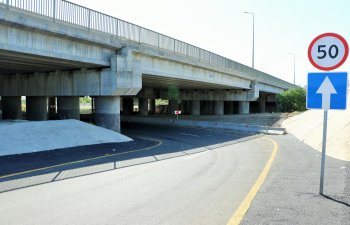 Sumqayıt yolunda yeni geridönmə hissəsi yaradılıb