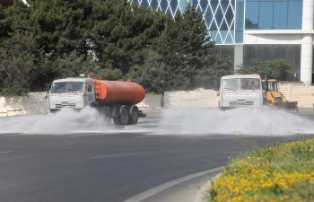 Sabah küçələrdə geniş dezinfeksiya işləri aparılacaq