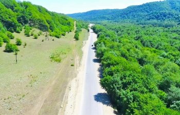 Yeni Quba-Xınalıq yolunda yenidənqurma işləri sonuncu mərhələ üzrə aparılır