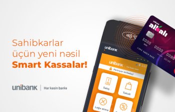 Unibank yeni nəsil smart kassaları istifadəyə verib  