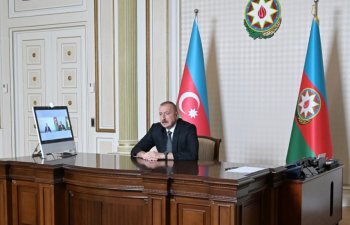 İlham Əliyev yeni Təhsil nazirini videoformatda qəbul edib