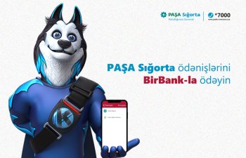 PAŞA Sığorta ödənişləri indi BirBankda!