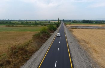 Balakəndə yeni kəndlərarası yolun yenidən qurulması yekunlaşıb