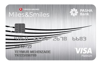 PAŞA Bank Miles&Smiles Visa Platinum 50% endirimlə: yeni mil kartı ilə müasir imkanlar daha da əlçatan oldu!