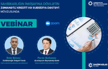 Pandemiyadan zərər çəkmiş sahibkarlara Azərbaycan Beynəlxalq Bankından güzəştli kredit