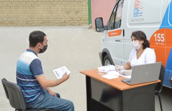 “Baktelecom” bu rayonun sakinlərinə səyyar xidmət göstərib
