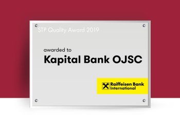 Kapital Bank Raiffeisen Bank International tərəfindən mükafatlandırılıb