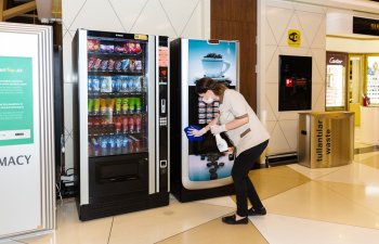 Heydər Əliyev Beynəlxalq Aeroportunda genişmiqyaslı dezinfeksiya işləri aparılıb (FOTO, VİDEO)