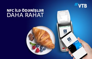 Bank VTB (Azərbaycan) təmassız ödənişlərə başlayır