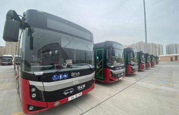 Bakıya yeni sərnişin avtobusları gətirilib