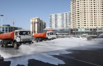 Sabah Bakıda növbəti gücləndirilmiş dezinfeksiya işləri aparılacaq