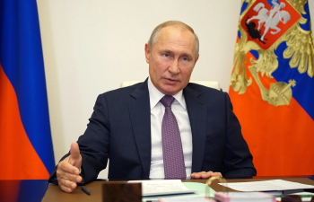 Putin: Döyüşlər Ermənistan ərazisində aparılmır