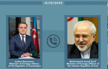Ceyhun Bayramov iranlı həmkarı ilə telefonda danışdı